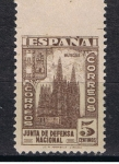 Stamps Europe - Spain -  Edifil  804  Junta de Defensa Nacional.  