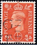 Sellos de Europa - Reino Unido -  Jorge VI de Windsor	