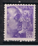 Stamps Spain -  Edifil  922  General Franco.  