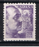 Stamps Spain -  Edifil  922  General Franco.  