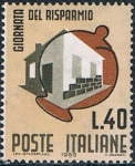 Stamps Italy -  DIA MUNDIAL DEL AHORRO. Y&T Nº 934