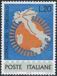 Sellos de Europa - Italia -  DIA DEL SELLO 1965. Y&T Nº 937
