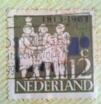 Stamps Netherlands -  Independencia