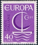 Stamps Italy -  EUROPA 1966. Y&T Nº 955