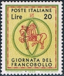 Stamps : Europe : Italy :  DIA DEL SELLO 1966. Y&T Nº 959