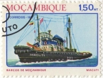 Stamps : Africa : Mozambique :  Barcos de Mozambique.- MACUTI