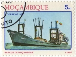 Sellos del Mundo : Africa : Mozambique : Barcos de Mozambique.- LINDE