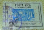 Stamps Costa Rica -  Fernandez de oviedo litografia
