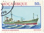Stamps Africa - Mozambique -  Barcos de Mozambique.- MATCHEDJE