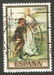 Stamps Spain -  2203 - Eduardo Rosales y Martín, cuadro Tobías y el Ángel