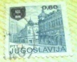 Sellos del Mundo : Europa : Yugoslavia : Overprint / lugares de interes