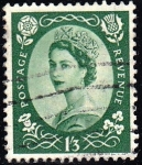 Stamps United Kingdom -  Isabel II	