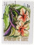 Stamps Guinea -  ROTHMANNIA LONGIFLORA