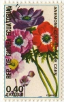 Stamps Equatorial Guinea -  ANEMONE CORONARIA DE CAEN