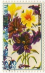 Stamps Equatorial Guinea -  SALPIGLOSSIS SINUATA