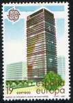Sellos de Europa - Espaa -  2904- EUROPA. ARTES MODERNAS. ARQUITECTURA. EDIFICIO DEL BANCO DE BILBAO, CENTRO AZCA DE MADRID.