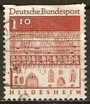 Stamps Germany -   Hospital de la Trinidad en (Hildesheim)