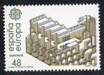 Stamps Spain -  2905- EUROPA. ARTES MODERNAS. ARQUITECTURA. MUSEO NACIONAL DE ARTE ROMANO DE MÉRIDA ( BADAJOZ ).