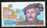 Stamps Spain -  2919-  V CENTENARIO DEL DESCUBRIMIENTO DE AMÉRICA.  AMÉRICO VESPUCIO.