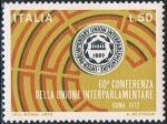 Stamps : Europe : Italy :  60ª CONFERENCIA DE LA UNIÓN INTERPARLAMENTARIA. Y&T Nº 1108