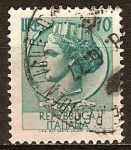 Stamps Italy -  Moneda de Siracusa