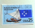 Stamps United States -  Fedetate state of micronesia 