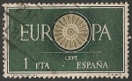 Stamps Spain -  Falta un diente en la parte izquierda superior. Ed 1294