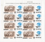 Sellos del Mundo : Europe : Spain : MP.2- Dia del Sello. Minipliego de ocho sellos. Carro de correo Romano.