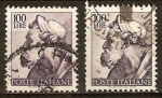 Stamps : Europe : Italy :  "El profeta Ezequiel"de Miguel Ángel Buonarotti.