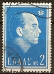 Stamps : Europe : Greece :  "Rey Pablo I"