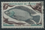 Sellos del Mundo : Africa : Chad : S218 - Peces