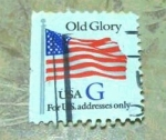 Stamps : America : United_States :  Flag  old glory