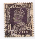 Stamps India -  jorge VI