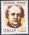 Stamps : Europe : Italy :  CENT. DEL NACIMIENTO DEL COMPOSITOR LORENZO PEROSI. Y&T Nº 1119