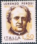 Sellos de Europa - Italia -  CENT. DEL NACIMIENTO DEL COMPOSITOR LORENZO PEROSI. Y&T Nº 1119