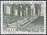 Stamps Italy -  2º CENT. DE LA MUERTE DEL INGENIERO Y ARQUITECTO LUIGO VANVITELLI. Y&T Nº 1123