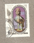 Stamps Russia -  Figura procedente del Tibet