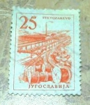 Stamps Yugoslavia -  Ingenieria y arquitectura