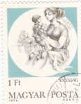 Stamps Hungary -  Anyasag