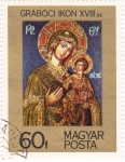 Stamps Hungary -  ikon XVIII