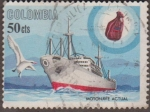 Stamps Colombia -  MOTONAVE ACTUAL