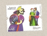 Sellos de Europa - Portugal -  Teatro en Portugal