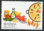 Stamps Spain -  2935-  Turismo. Gastronomia. Paella valenciana.