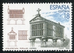 Stamps Spain -  2936- Turismo. Arquitectura popular. Hórreo de piedra.