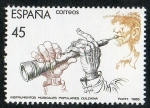 Stamps Spain -  2938-  Turismo. Instrumentos de música popular.Dulzalina sin llaves.
