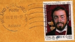 Stamps Italy -  Luciano Pavarotti