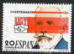 Stamps Spain -  2948- I  Centenario de la Unión General de Trabajadores. Pablo Iglesias.