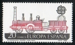Sellos del Mundo : Europa : Espa�a : 2949- Europa. Primer ferrocarril español en Cuba.