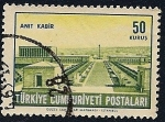 Stamps Turkey -  AnitKabir - Mausoleo de Mustafa Kemal