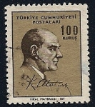 Stamps : Asia : Turkey :  Mustafa Kemal Atatürk